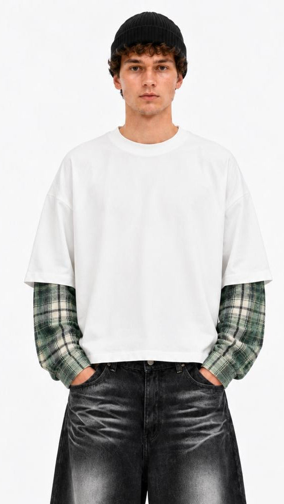 MAGLIA MANICA CAMICIA