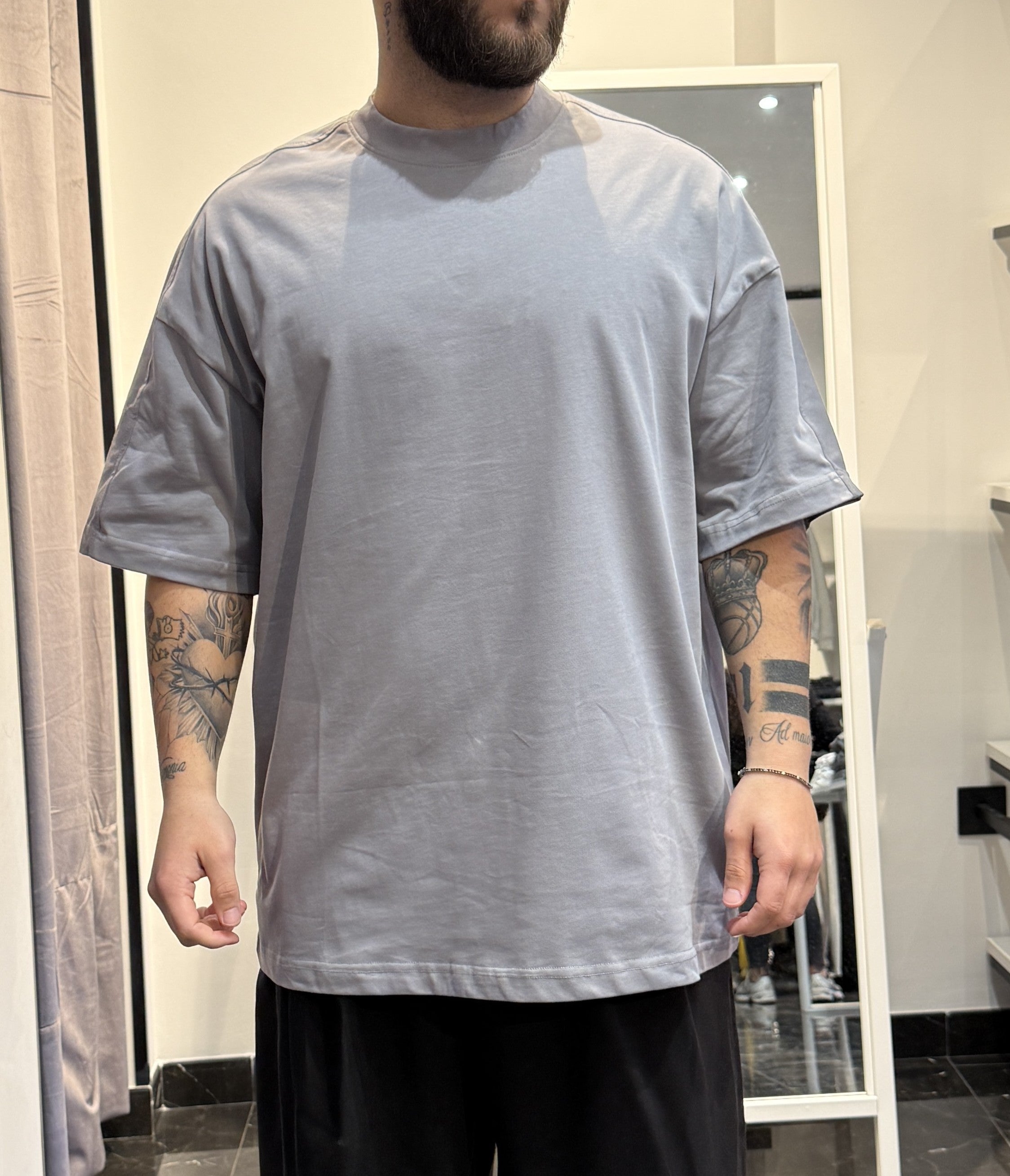 T-shirt maniche corte over