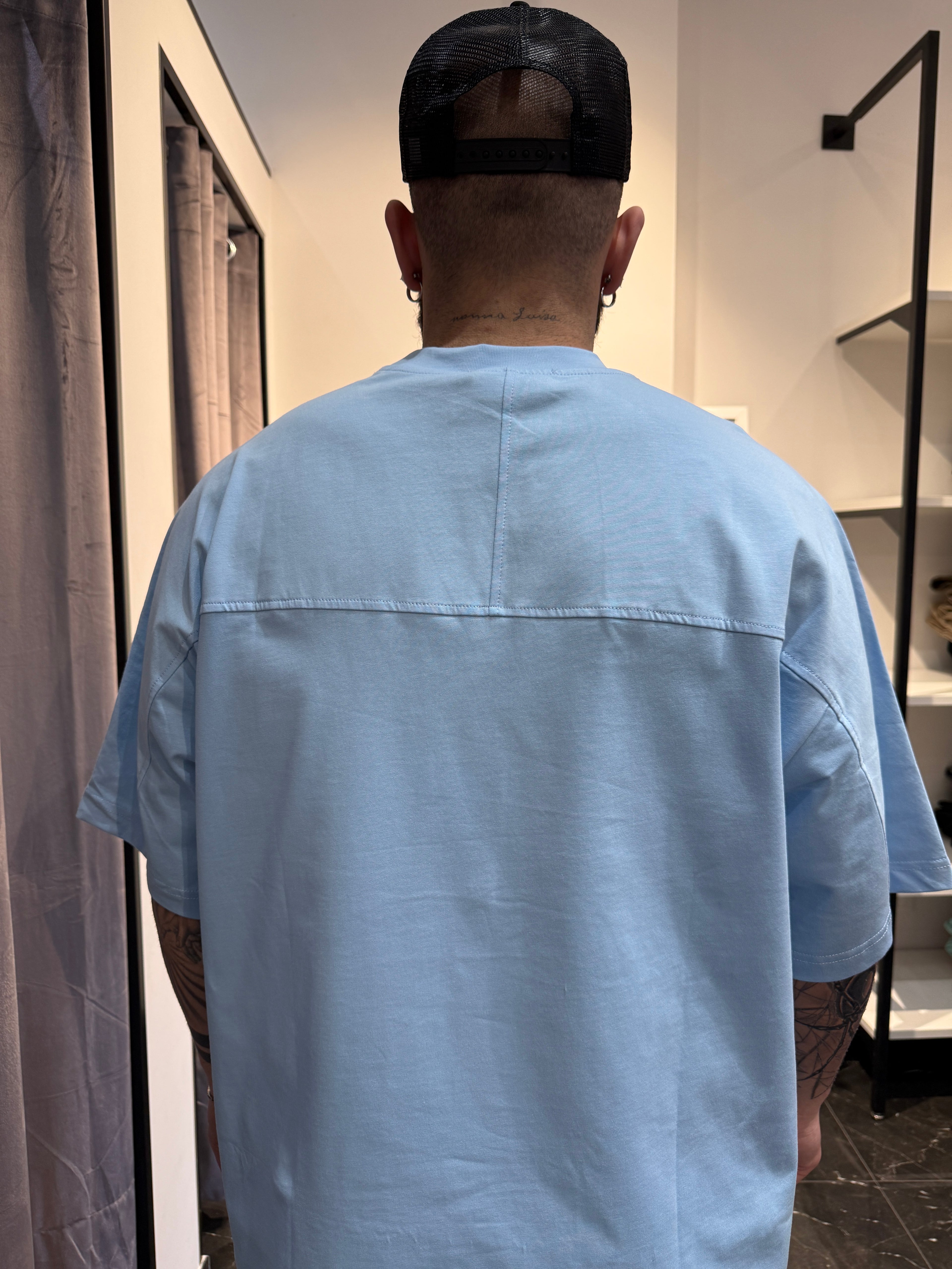 T-shirt maniche corte over