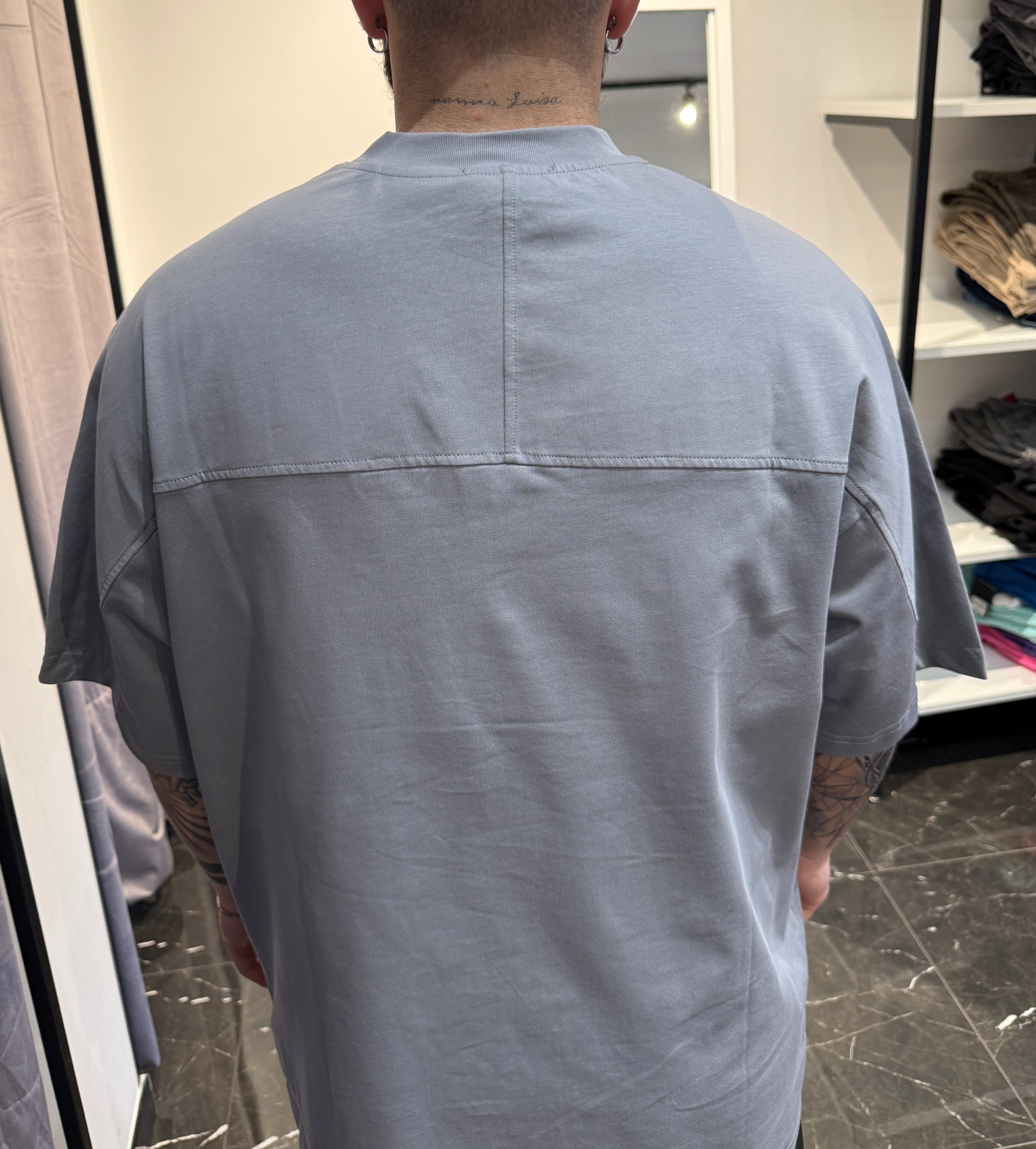 T-shirt maniche corte over