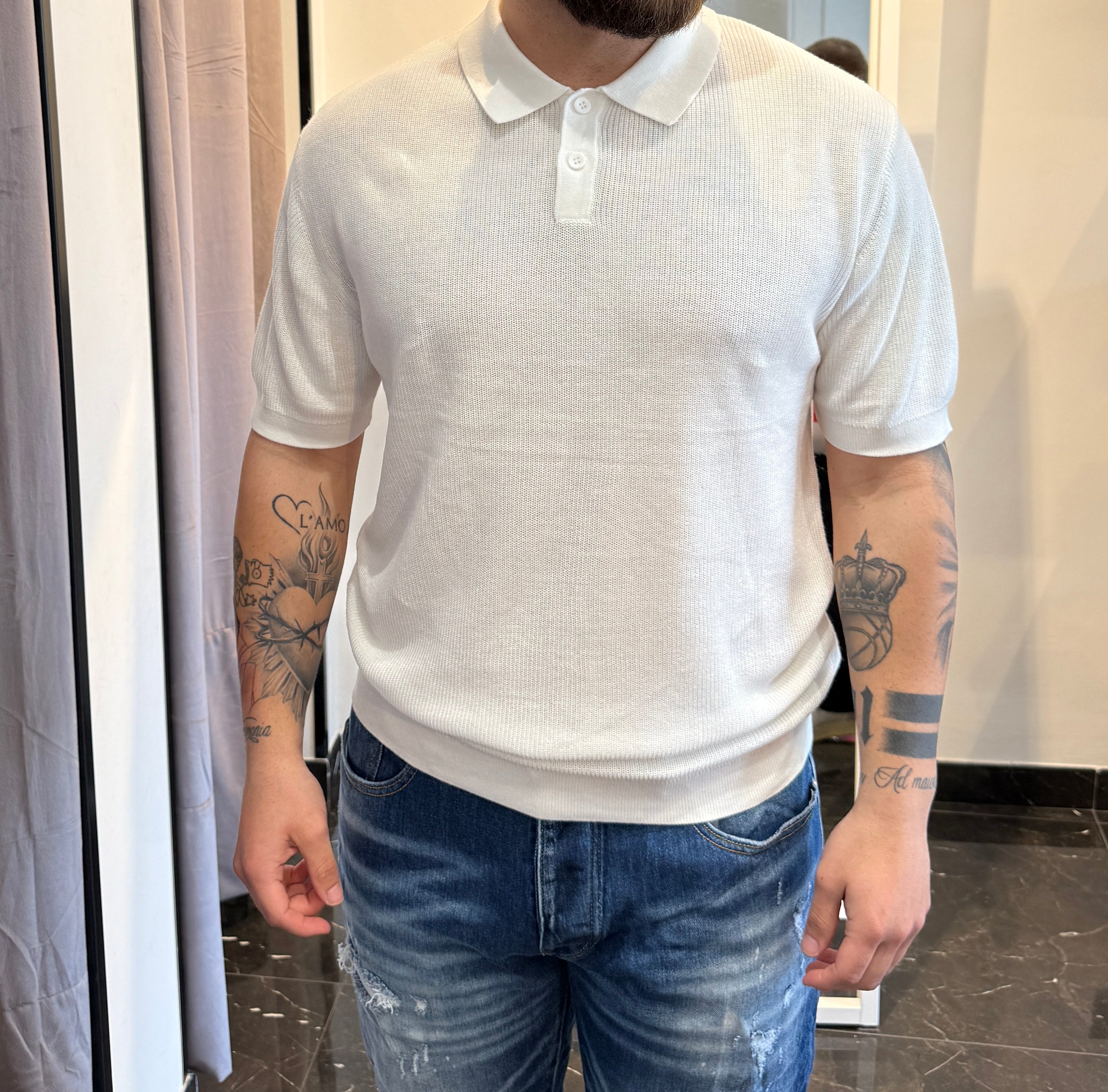 Polo maniche corte