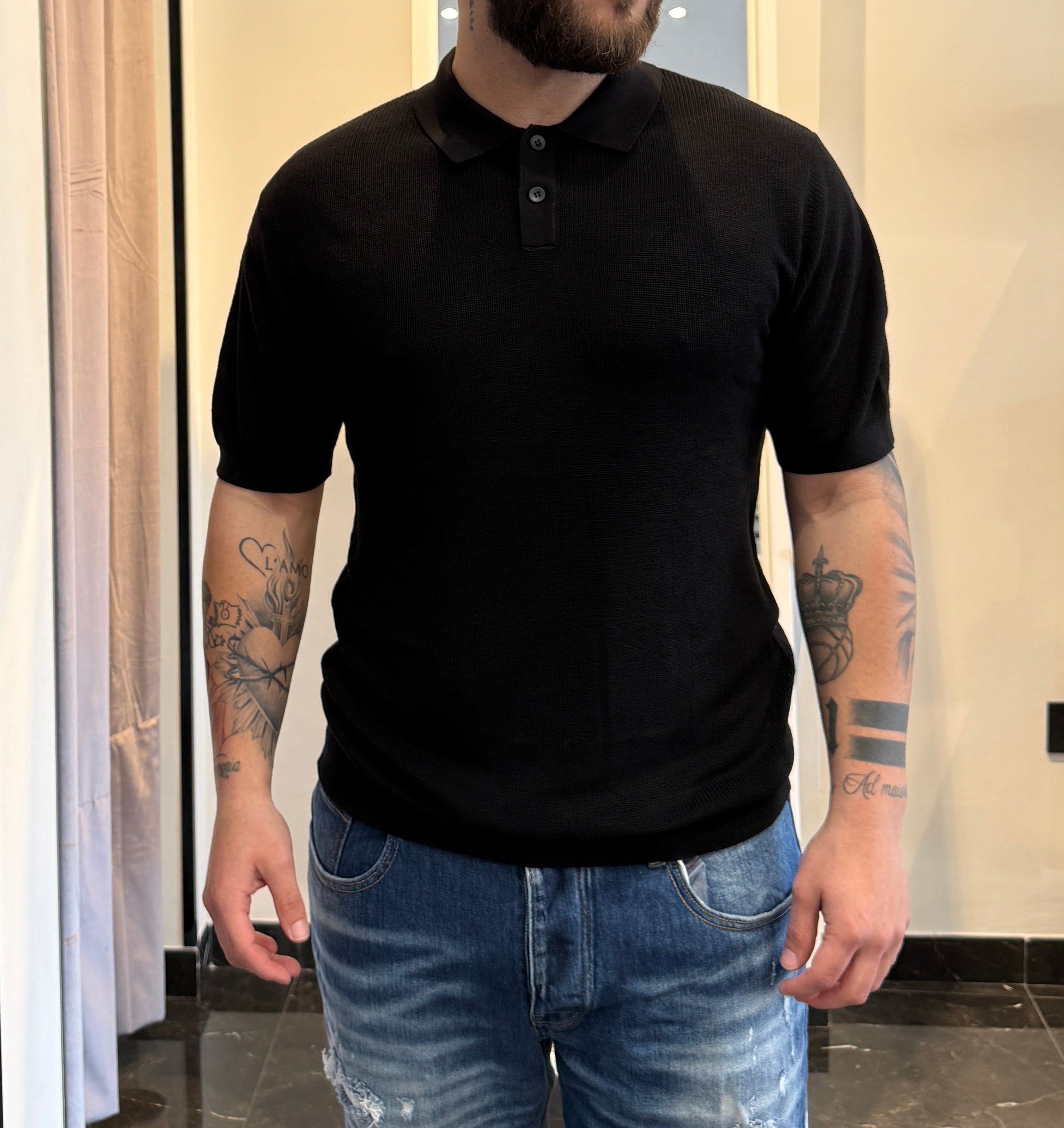 Polo maniche corte